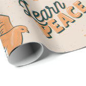 Beautiful Dove Peace Animal Pattern Cute Summer Cadeaupapier (Rol Hoek)