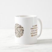 BEAUTIFUL DRIFTWOOD MUG WITH DRIFTWOOD THEME (Devant droit)