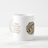 BEAUTIFUL DRIFTWOOD MUG WITH DRIFTWOOD THEME (Devant gauche)