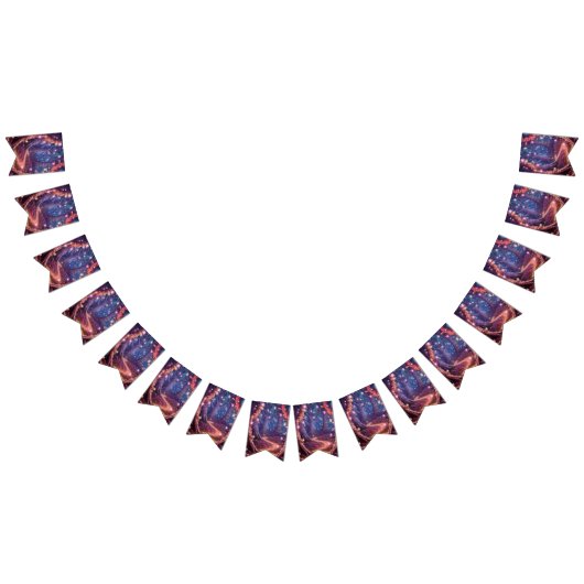 Beautiful Evening Wedding Backdrop Vlaggetjes (Alle)