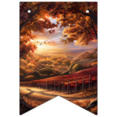 Beautiful Evening Wedding Backdrop Vlaggetjes (Tweede vlag)