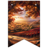 Beautiful Evening Wedding Backdrop Vlaggetjes (Derde vlag)