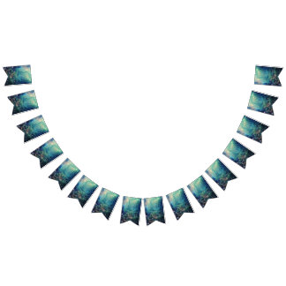 Beautiful Evening Wedding Backdrop Vlaggetjes