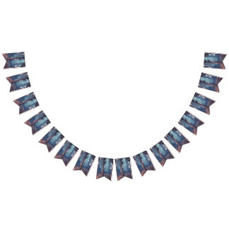 Beautiful Evening Wedding Backdrop Vlaggetjes