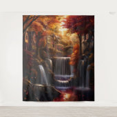 Beautiful Evening Wedding Backdrop Wandkleed (Voorkant)