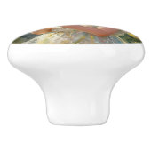 Beautiful Fairy with Butterfly| Fairytale Keramische Knop (Zijkant)