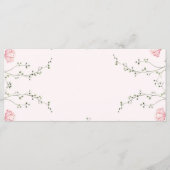 Beautiful Floral  Menu (Voorkant)