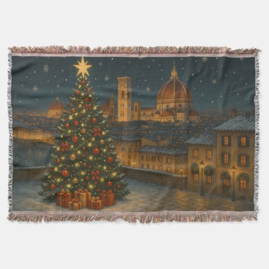 Beautiful Florence Christmas Deken (Voorkant)