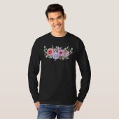 Beautiful Flower Art Design_1 T-shirt (Voorkant volledig)