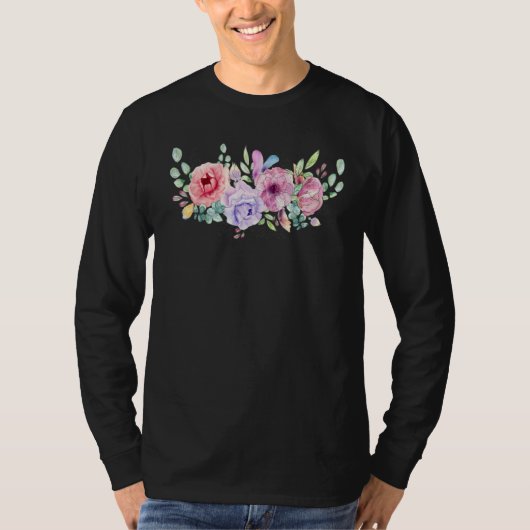 Beautiful Flower Art Design_1 T-shirt (Voorkant)