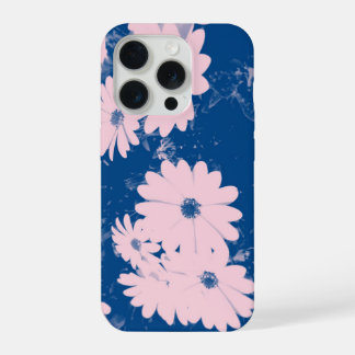 Beautiful flower image on iphone case 15 pro hoesje