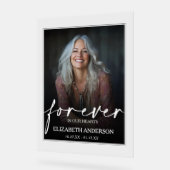 Beautiful Forever in our Hearts Photo Memorial (Angle)