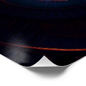 Beautiful Fractal Lily Perfect Poster (Hoek)