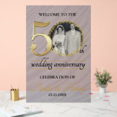 Beautiful Frosted 50th Wedding Anniversary (Mariage)