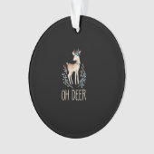Beautiful Funny Deer Oh Deer Modern Design (devant)