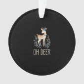 Beautiful Funny Deer Oh Deer Modern Design (devant)