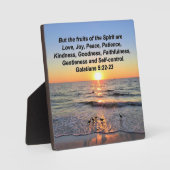 BEAUTIFUL GALATIANS 5 SUNRISE FOTOPLAAT (Voorkant)