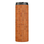 Beautiful geometric pattern design abstract, art, thermosbeker (Achterkant)