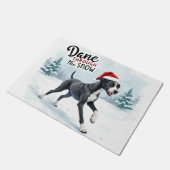 Beautiful Great Dane Deurmat (Schuin)