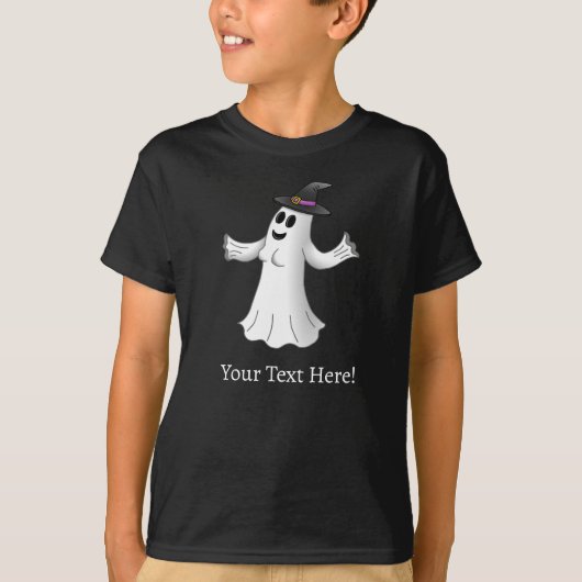 Beautiful Halloween Ghost T-shirt (Voorkant)