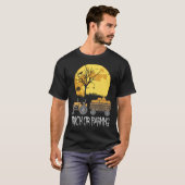 Beautiful Halloween pumpkin Tractor Farming Farmer T-shirt (Voorkant volledig)