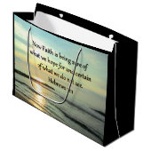 BEAUTIFUL HEBREWS 11:1 SUNRISE GROOT CADEAUZAKJE (Voorkant Gekanteld)