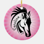 Beautiful Horse 2020 Ornament (Achterkant)
