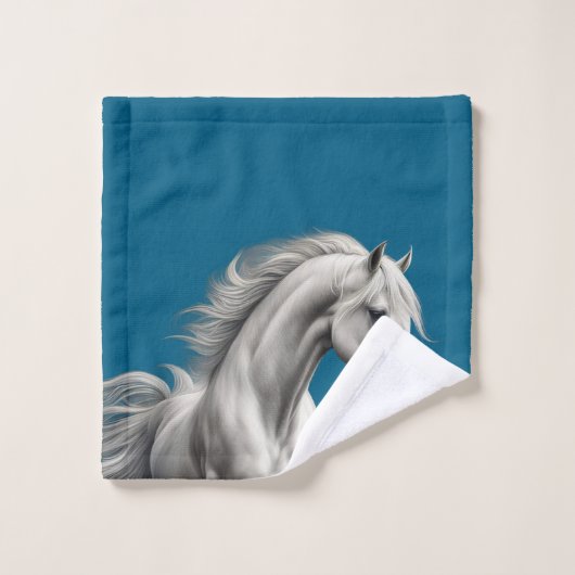 Beautiful Horse Head (Gant de toilette)