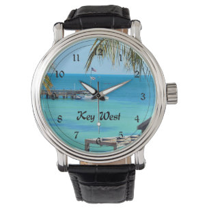 Beautiful Key West Horloge