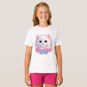Beautiful Kitty Cute Cat Kids T-Shirt (Devant entier)