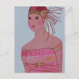 Beautiful Lady 3.JPG Briefkaart