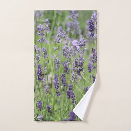 Beautiful Lavender Towel Set Bad Handdoek (Handdoek)