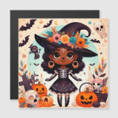 Beautiful little witch halloween party (Voorkant / Achterkant)