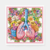 Beautiful Lungs Servet (Voorkant)