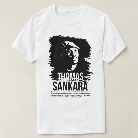 Beautiful Model Thomas Revolutionary Sankara Gifts T-shirt (Design voorkant)