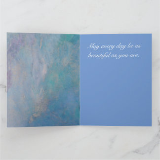 Beautiful Morning Glory Customizable Greeting Card Kaart