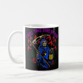 Beautiful mug to give as a Halloween gift, for tho Koffiemok