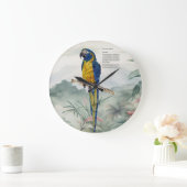 Beautiful nature inspired Endangered Macaw Grote Klok (Huis)