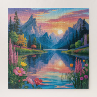 Beautiful Nature Landscape Jigsaw Puzzle Legpuzzel