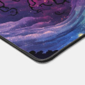 Beautiful Northern Lights Lit Sky Illustration (Coin)