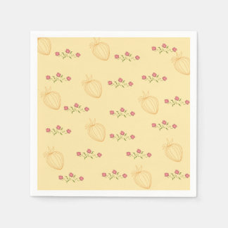 Beautiful paper  servet