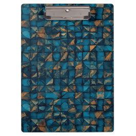 Beautiful Patchwork "Look" in Dark Teal Klembord
