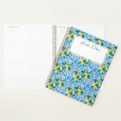 Beautiful Pattern of Vibrant Lemons Personalized (Devant avec enveloppe)