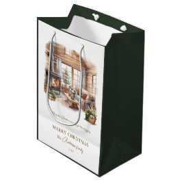 Beautiful Personalized Christmas Home atmosphere Medium Cadeauzakje