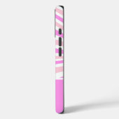 Beautiful Pink Abstract Personalized Case-Mate iPhone Case (Achterkant / Links)