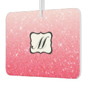 Beautiful Pink Monogrammed Luchtverfrisser (Links)