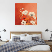 Beautiful poppies  canvas afdruk (Insitu (Slaapkamer))