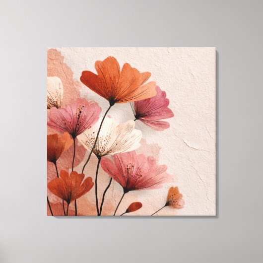 Beautiful poppies  canvas afdruk (Voorkant)