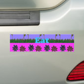Beautiful Pretty Uniquely Bumper Sticker Template (En voiture)