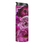Beautiful Purple Rose Collage Thermosbeker (Geroteerd rechts)